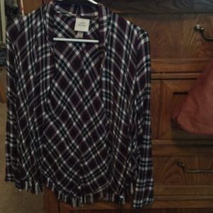 Women’s plaid wrap size extra small
